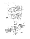 ROTATING ELECTRICAL MACHINE COMPRISING AT LEAST ONE STATOR AND AT LEAST     TWO ROTORS diagram and image