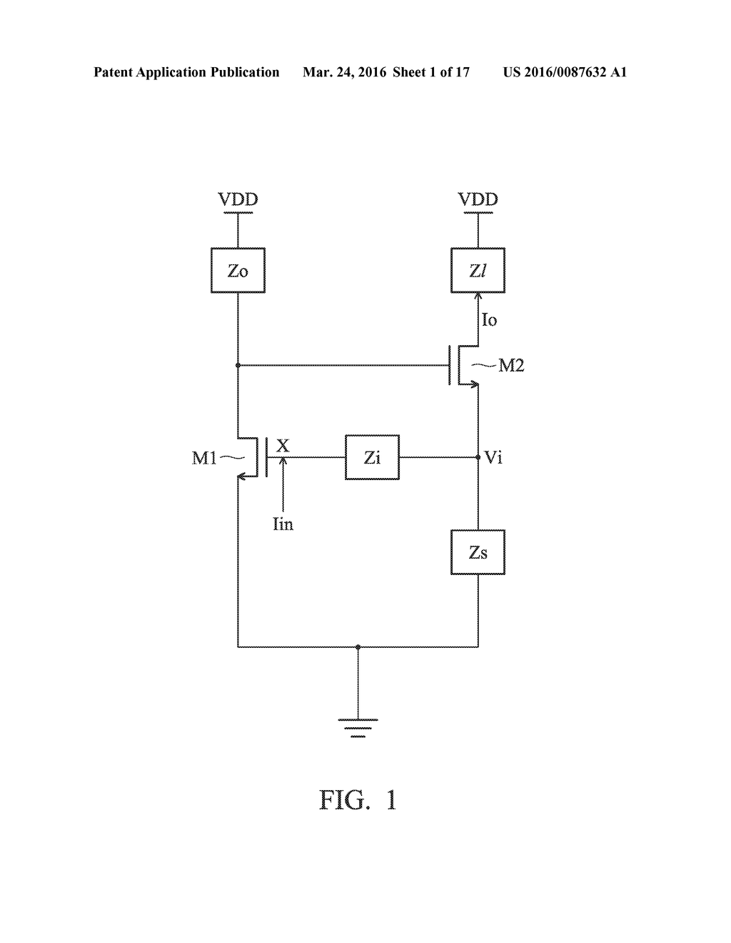 CURRENT AMPLIFIER AND TRANSMITTER USING THE SAME - diagram, schematic, and image 02