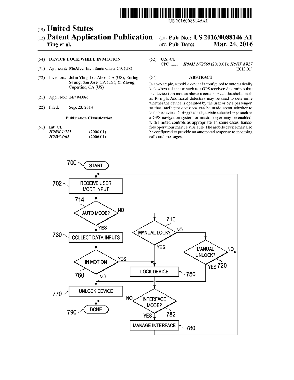 DEVICE LOCK WHILE IN MOTION - diagram, schematic, and image 01