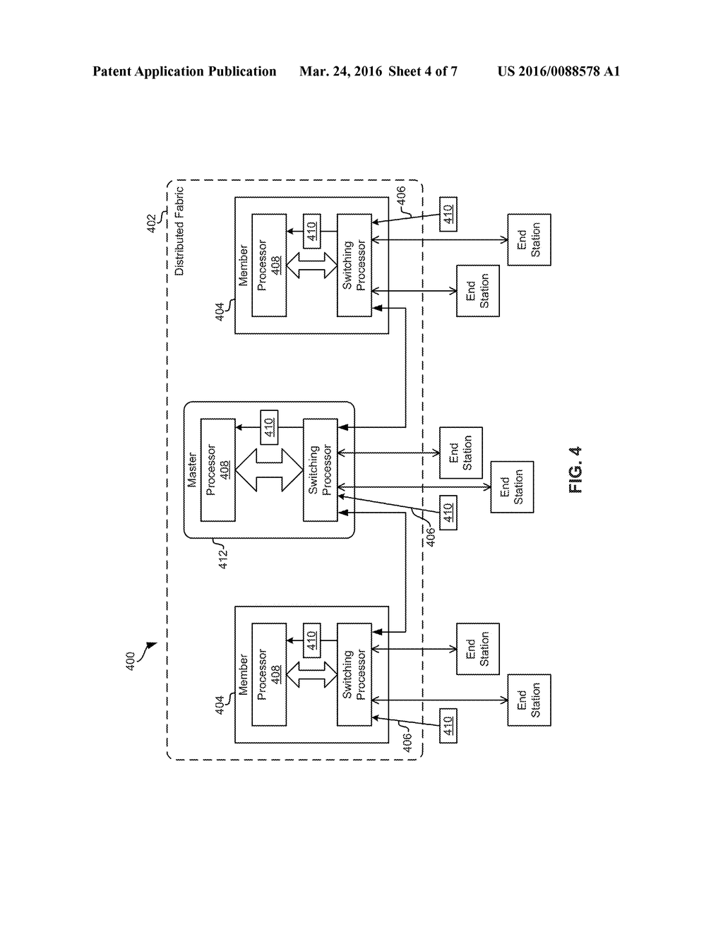 LINK LAYER DISCOVERY PROTOCOL (LLDP) ON MULTIPLE NODES OF A DISTRIBUTED     FABRIC - diagram, schematic, and image 05