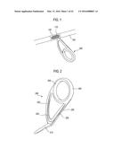 FISHING LINE GUIDE, REEL SEAT, AND FISHING ROD INCLUDING THE SAME diagram and image