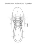 Footwear Incorporating Looped Tensile Strand Elements diagram and image