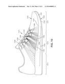 Footwear Incorporating Looped Tensile Strand Elements diagram and image