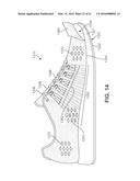 Footwear Incorporating Looped Tensile Strand Elements diagram and image