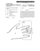 SWIVEL FINGER STRAP FOR A MOBILE DEVICE diagram and image