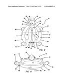 Portable lounge diagram and image