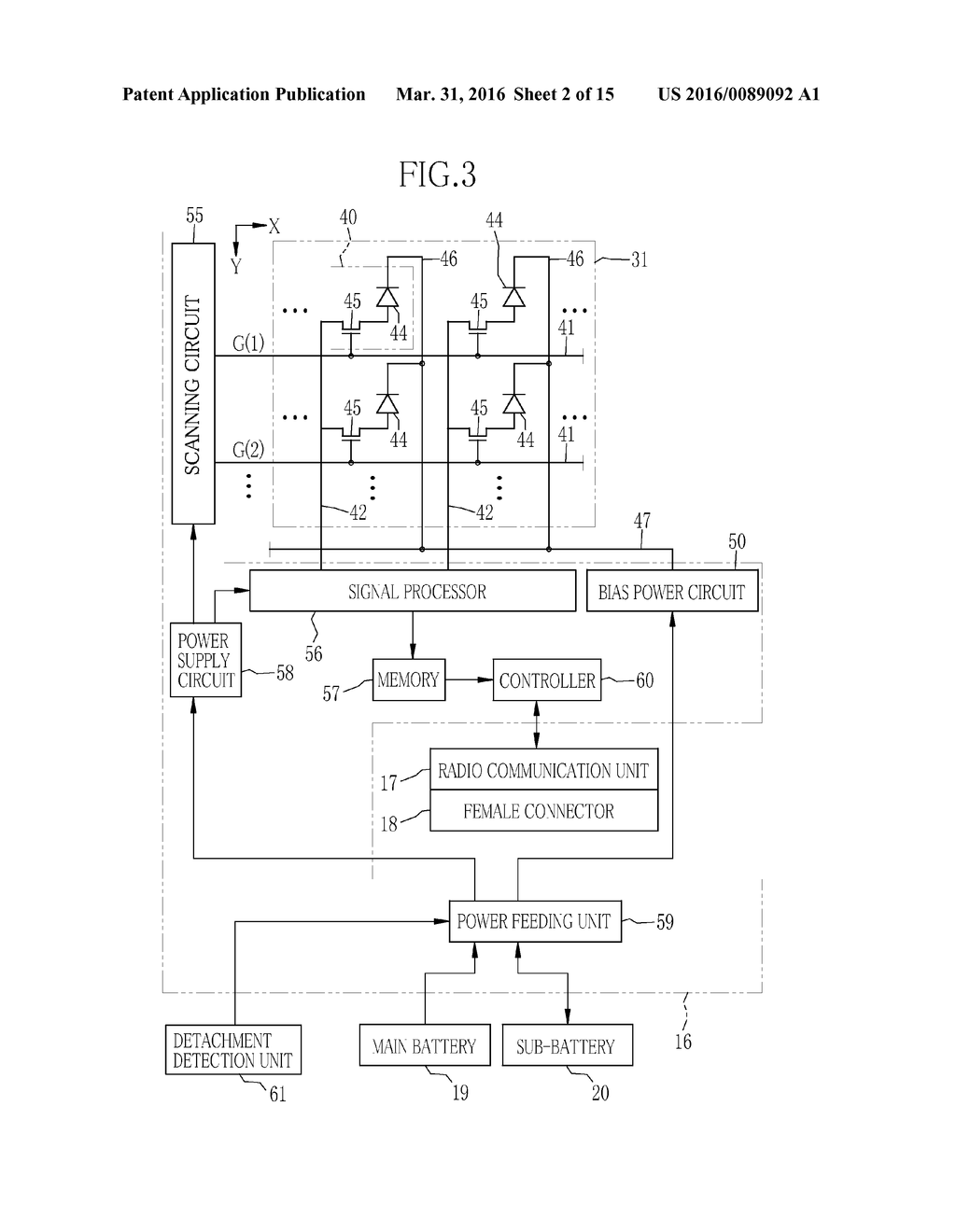 ELECTRONIC CASSETTE AND OPERATING METHOD THEREOF - diagram, schematic, and image 03