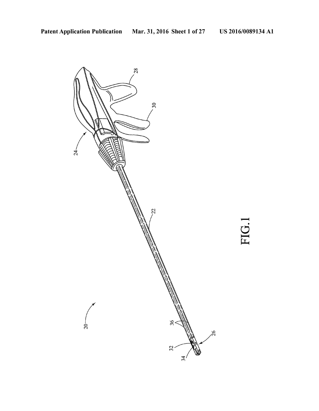 Laparoscopic Suture Device with Stripper Plate - diagram, schematic, and image 02