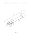 Ultrasonic blade with static casing diagram and image