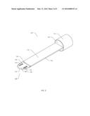 Ultrasonic blade with static casing diagram and image