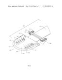 Ultrasonic blade with static casing diagram and image