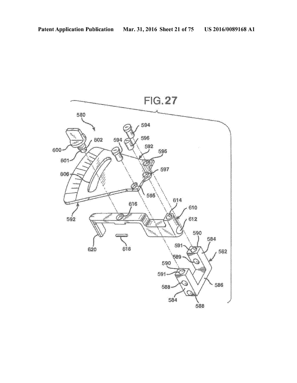 METHOD AND APPARATUS FOR TOTAL KNEE ARTHROPLASTY - diagram, schematic, and image 22