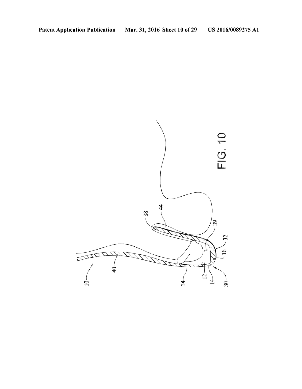 MALE INCONTINENCE ARTICLE HAVING AN ABSORBENT CUP - diagram, schematic, and image 11