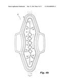 ABSORBENT ARTICLE DEMONSTRATING CONTROLLED DEFORMATION AND LONGITUDINAL     FLUID DISTRIBUTION diagram and image