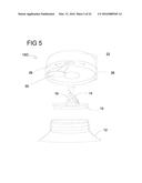 SYSTEM FOR SEALING A CONTAINER FOR STORING AND DELIVERING A PRODUCT diagram and image