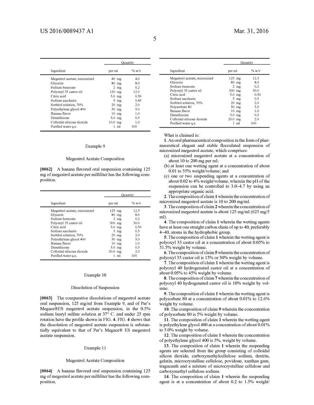 FLOCCULATED MEGESTROL ACETATE SUSPENSION - diagram, schematic, and image 10