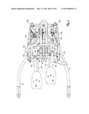 LATERAL GLIDE ELLIPTICAL EXERCISE MACHINE WITH YAW CONTROL diagram and image