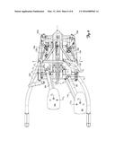 LATERAL GLIDE ELLIPTICAL EXERCISE MACHINE WITH YAW CONTROL diagram and image