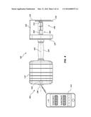 Adjustable Dumbbell Assembly Capable of Receiving Remote Instructions diagram and image