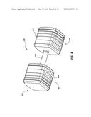 Adjustable Dumbbell Assembly Capable of Receiving Remote Instructions diagram and image