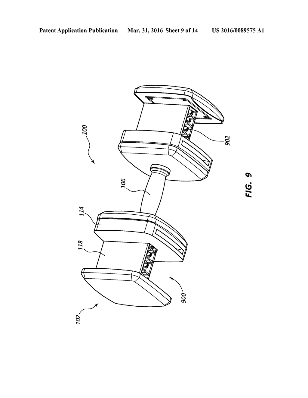 Adjustable Dumbbell Assembly Capable of Receiving Remote Instructions - diagram, schematic, and image 10