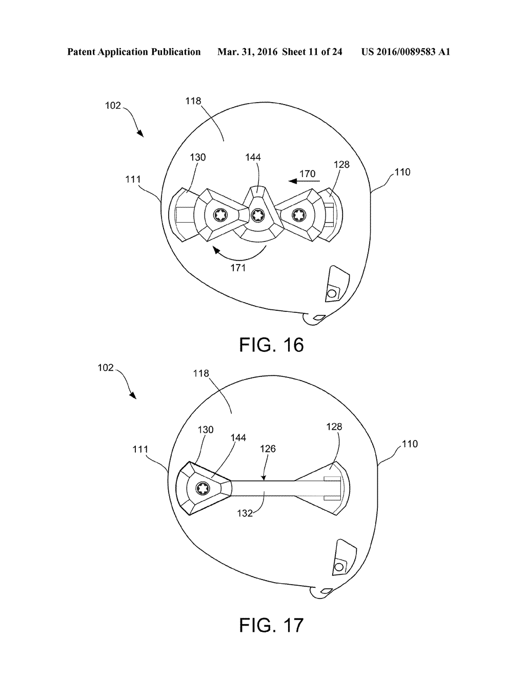 GOLF CLUB WITH ADJUSTABLE WEIGHT ASSEMBLY - diagram, schematic, and image 12