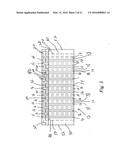 Device for configuring deformable material to provide a predetermined     relatively non-deformable visual display diagram and image