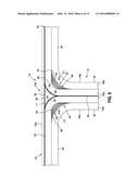 COMPOSITE STRUCTURES HAVING REDUCED AREA RADIUS FILLERS AND METHODS OF     FORMING THE SAME diagram and image