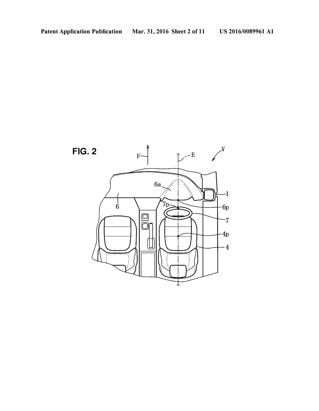 VIEW ADJUSTMENT DEVICE OF VEHICLE - diagram, schematic, and image 03