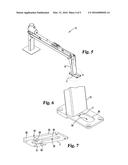 APPARATUS AND METHOD FOR SECURING A SCOOTER IN A VEHICLE diagram and image