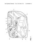 STORAGE ASSEMBLY FOR VEHICLE CENTER CONSOLE diagram and image