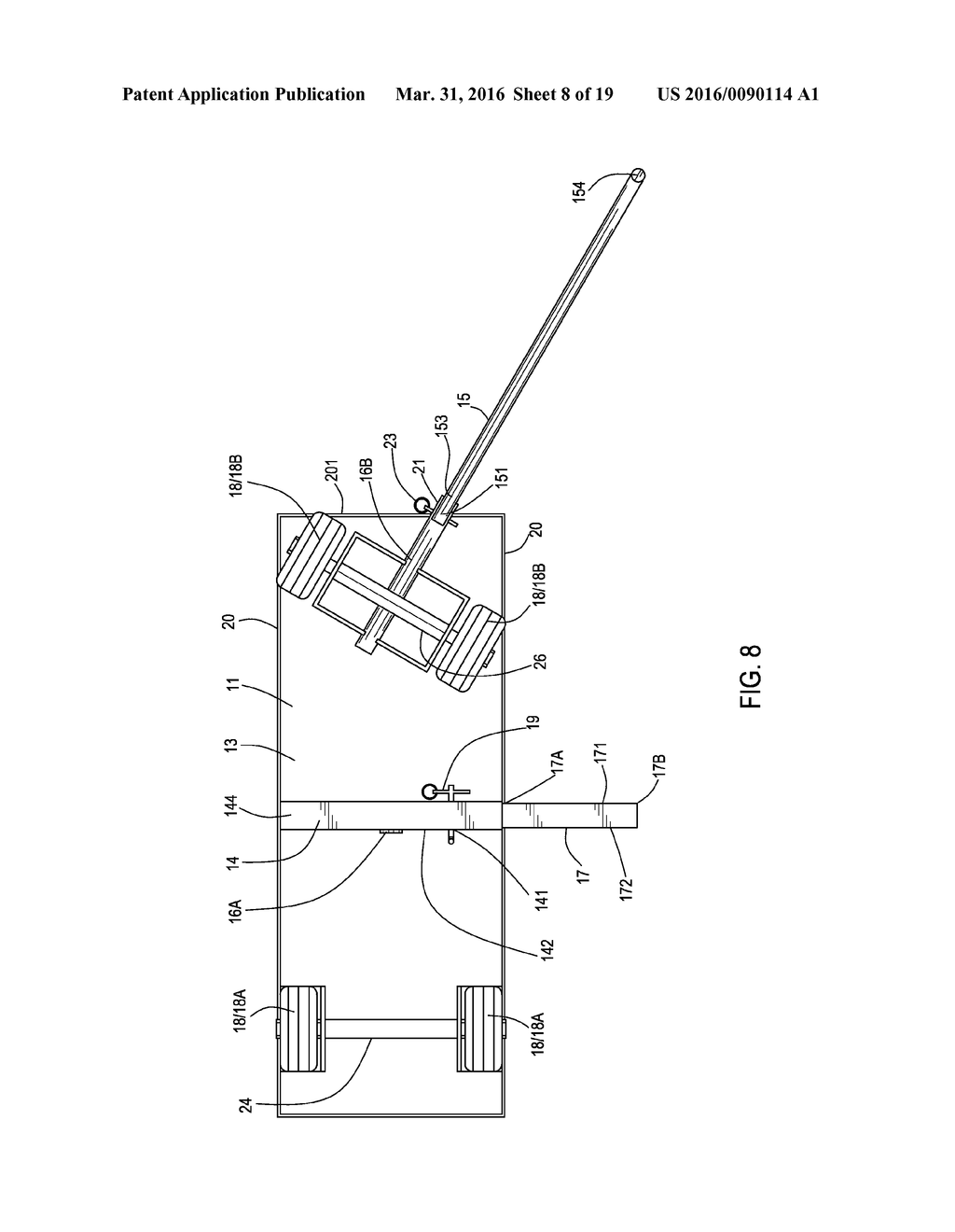 TRAILER HITCH ATTACHABLE CARTS AND METHODS OF MAKING AND USING THE SAME - diagram, schematic, and image 09