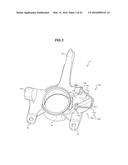 STEERING KNUCKLE APPARATUS FOR A VEHICLE diagram and image