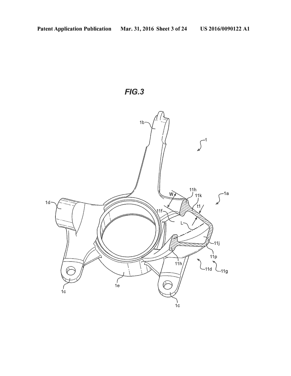 STEERING KNUCKLE APPARATUS FOR A VEHICLE - diagram, schematic, and image 04