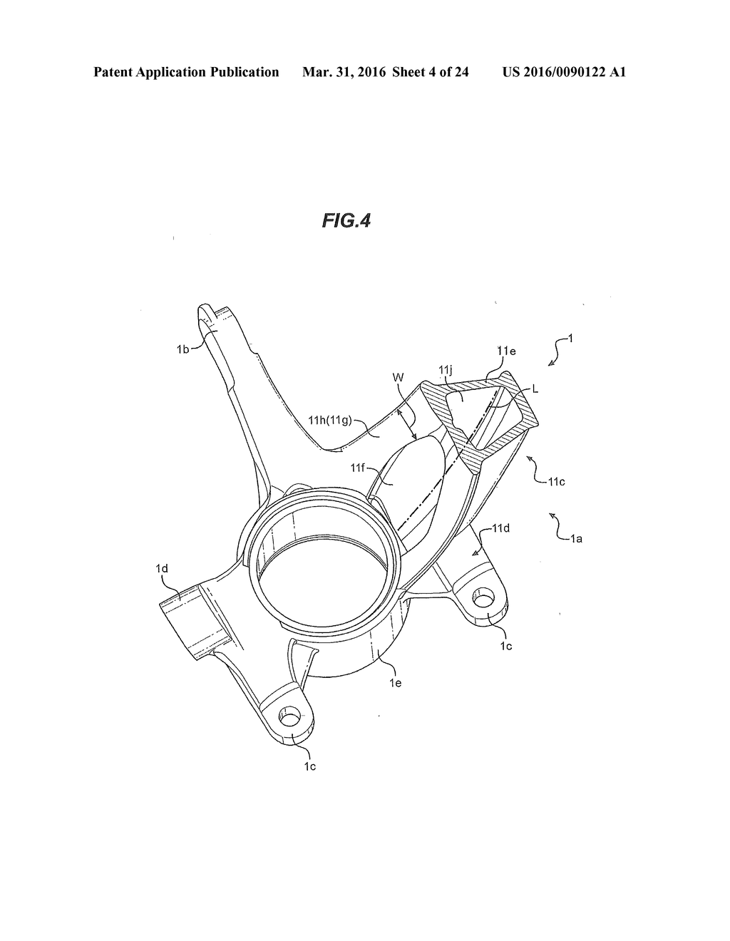 STEERING KNUCKLE APPARATUS FOR A VEHICLE - diagram, schematic, and image 05