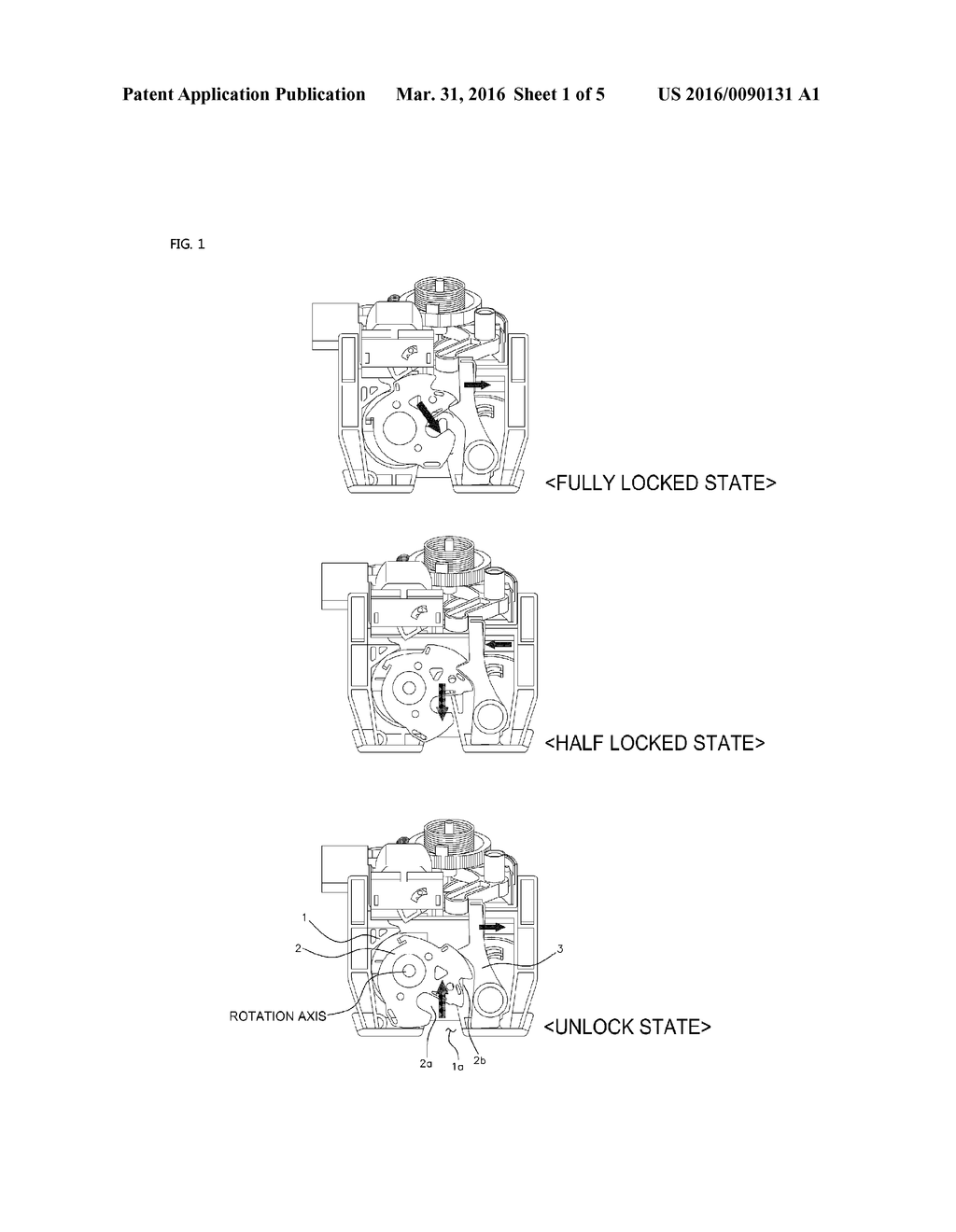 LATCH STRUCTURE OF TAIL GATE - diagram, schematic, and image 02