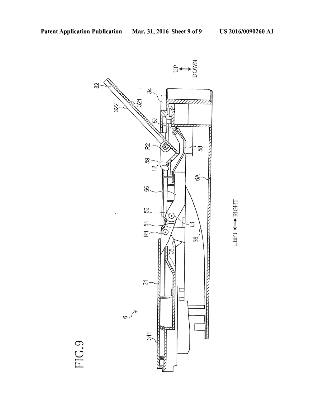 SHEET CONVEYING DEVICE AND IMAGE READING APPARATUS - diagram, schematic, and image 10