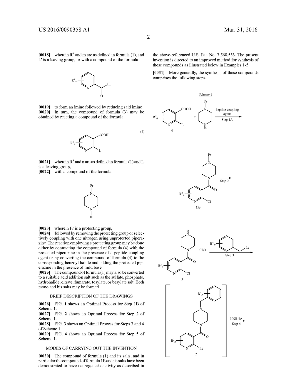 SYNTHESIS OF A NEUROSTIMULATIVE PIPERAZINE - diagram, schematic, and image 07