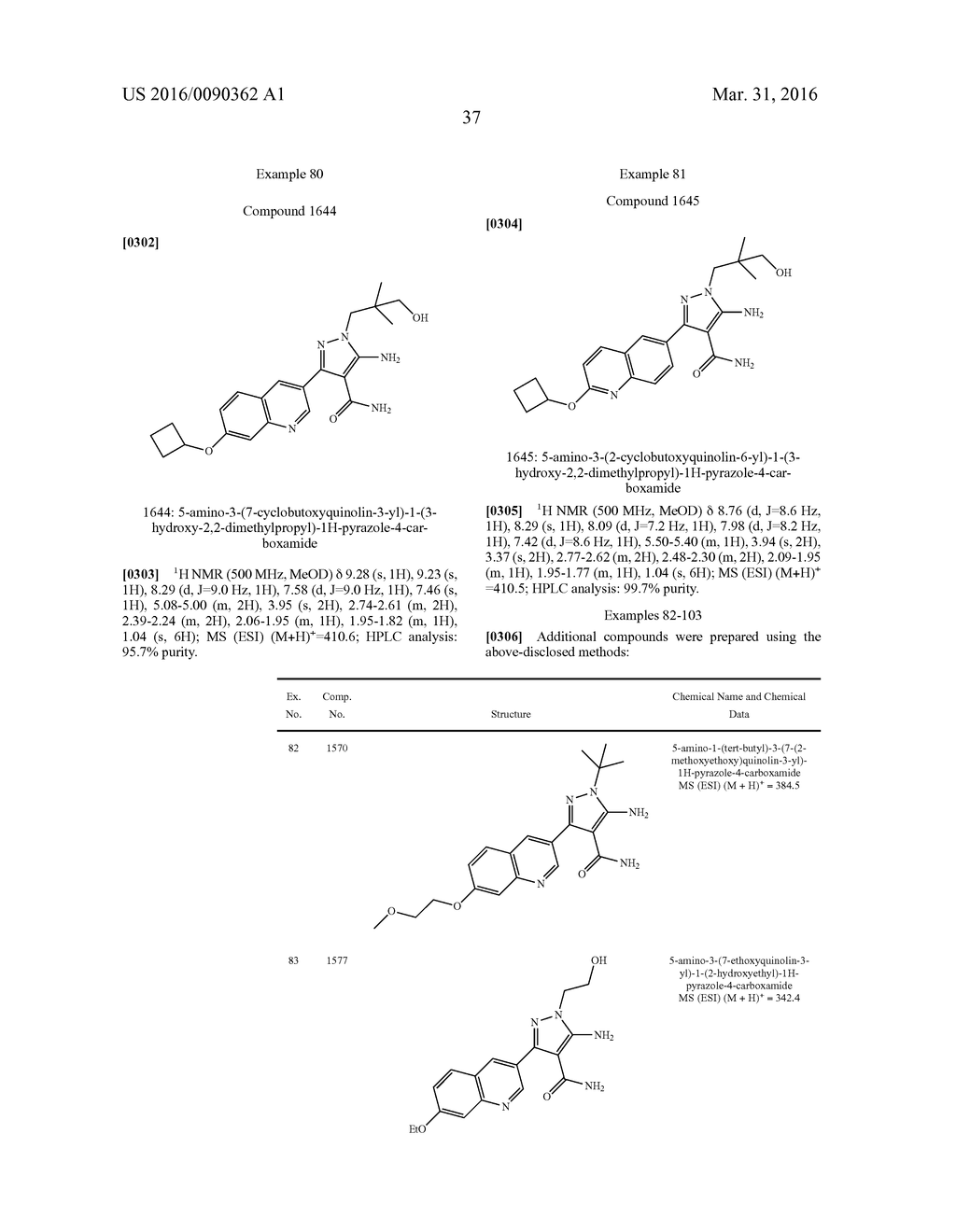 5-AMINOPYRAZOLE-4-CARBOXAMIDE INHIBITORS OF CDPK1 FROM T. GONDII AND C.     PARVUM - diagram, schematic, and image 42