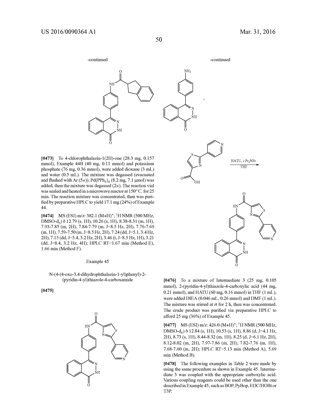 PHTHALAZINONES AND ISOQUINOLINONES AS ROCK INHIBITORS - diagram, schematic, and image 51