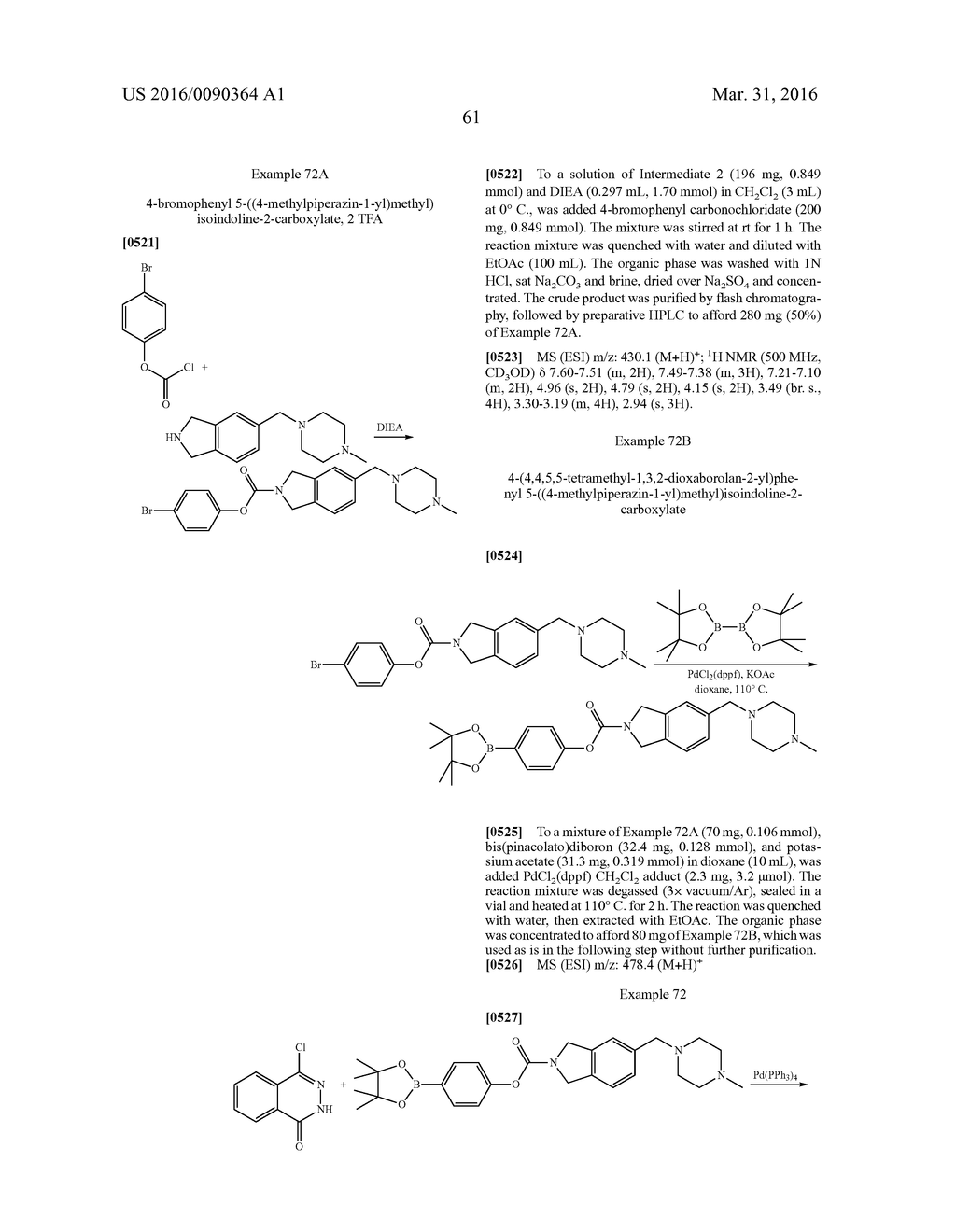 PHTHALAZINONES AND ISOQUINOLINONES AS ROCK INHIBITORS - diagram, schematic, and image 62