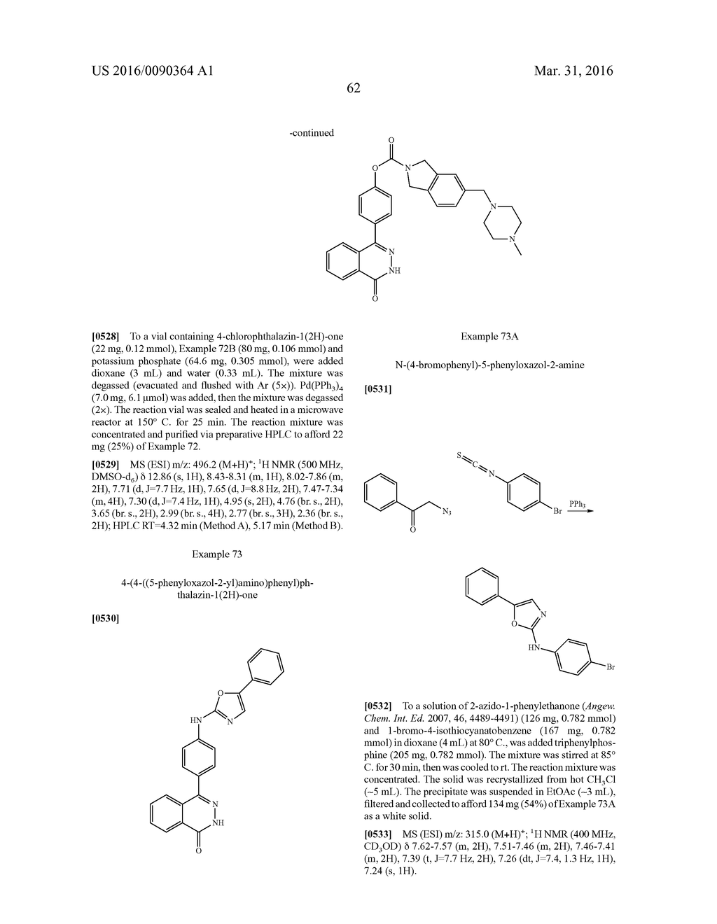 PHTHALAZINONES AND ISOQUINOLINONES AS ROCK INHIBITORS - diagram, schematic, and image 63