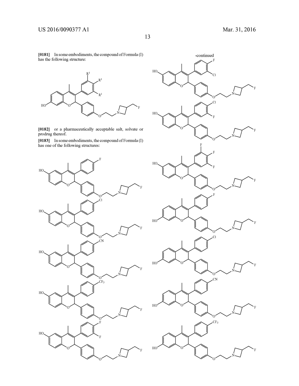 AZETIDINE ESTROGEN RECEPTOR MODULATORS AND USES THEREOF - diagram, schematic, and image 14