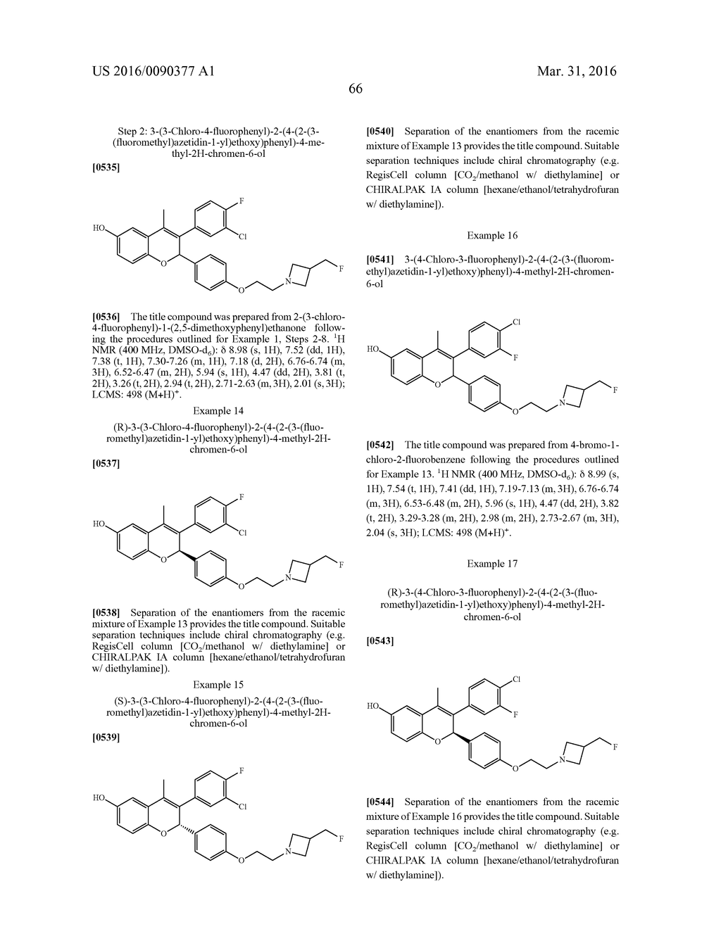 AZETIDINE ESTROGEN RECEPTOR MODULATORS AND USES THEREOF - diagram, schematic, and image 67