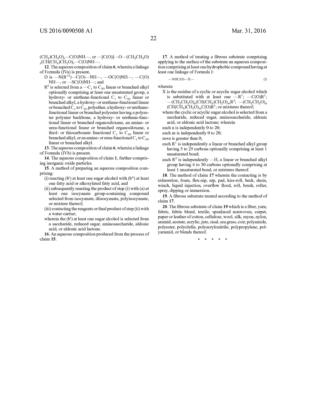 NON-FLUORINATED URETHANE BASED COATINGS - diagram, schematic, and image 23