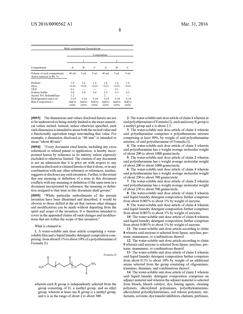 LIQUID LAUNDRY DETERGENT COMPOSITION - diagram, schematic, and image 09