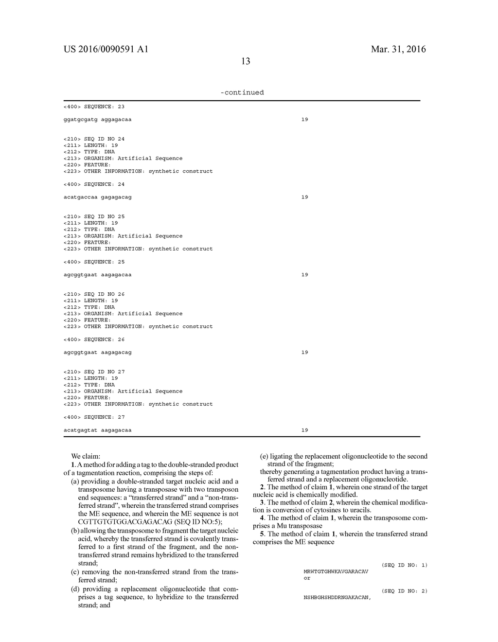 OLIGONUCLEOTIDE REPLACEMENT FOR DI-TAGGED AND DIRECTIONAL LIBRARIES - diagram, schematic, and image 19