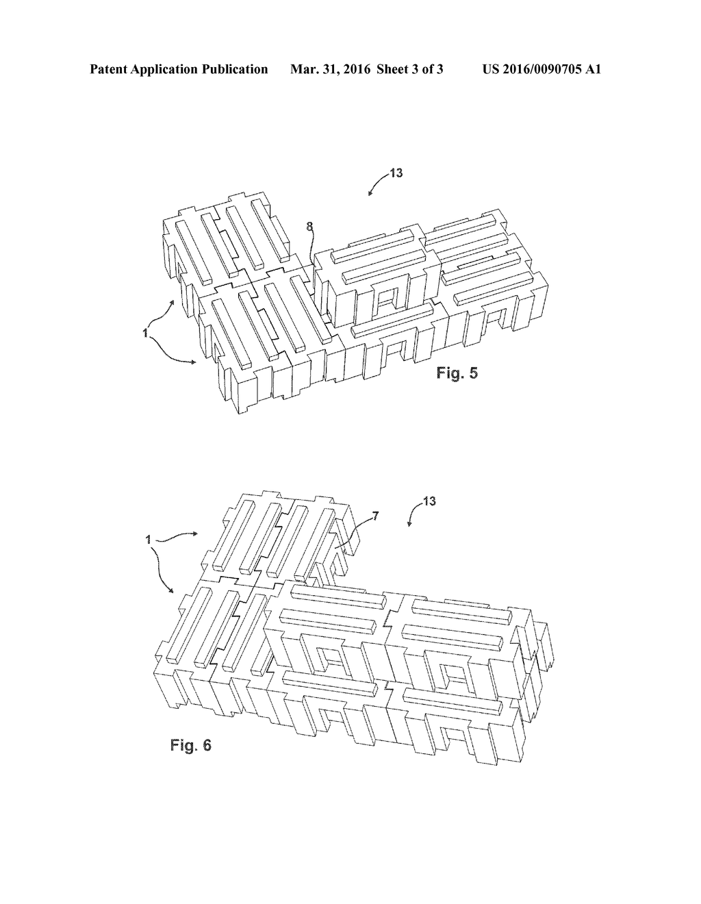 BLOCK, FLOOD PROTECTION BARRIER AND A METHOD FOR PRODUCING A BARRIER OF     THIS TYPE - diagram, schematic, and image 04