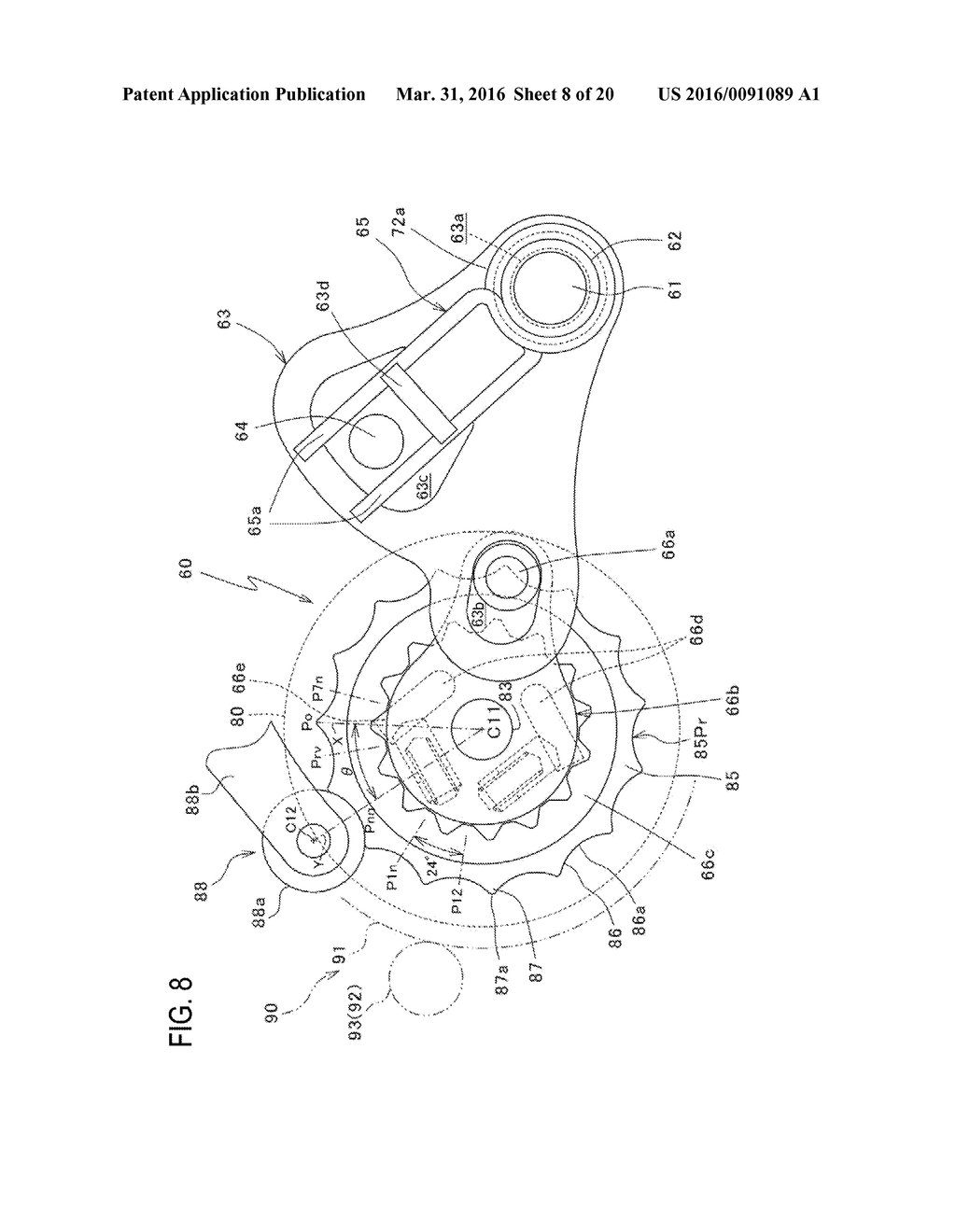 SHIFT DRUM ANGLE DETECTING DEVICE FOR TRANSMISSION - diagram, schematic, and image 09