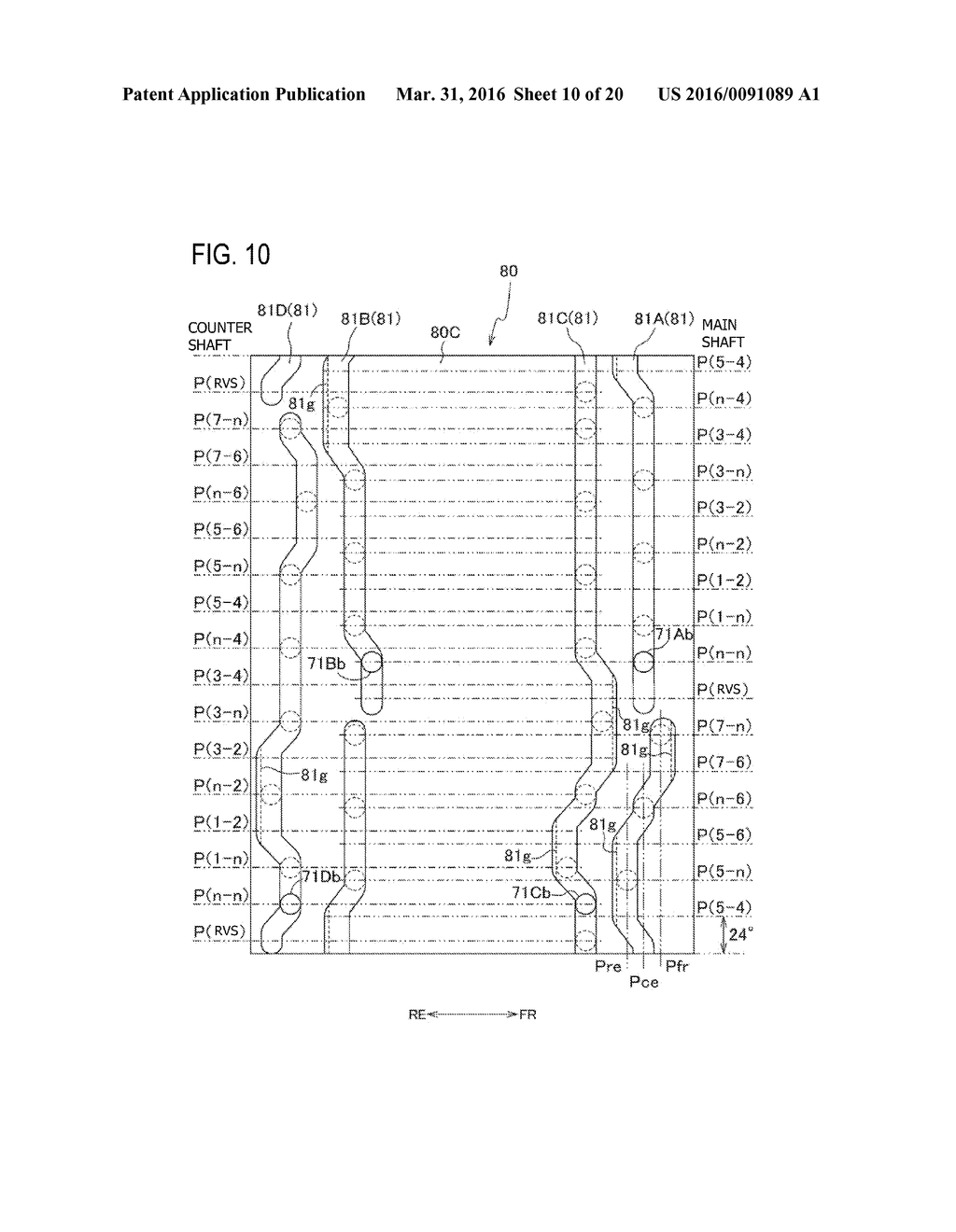 SHIFT DRUM ANGLE DETECTING DEVICE FOR TRANSMISSION - diagram, schematic, and image 11